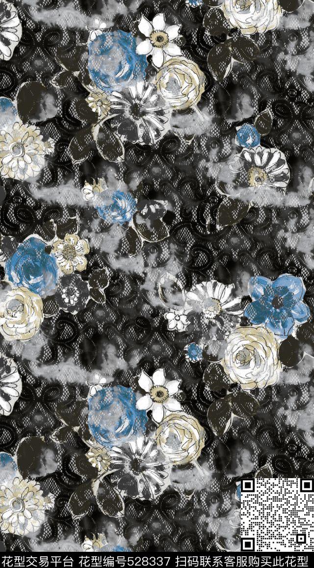 服装复古家纺数码印花华亿平台下载（图片编号: 528337） - 瓦栏（Walan）