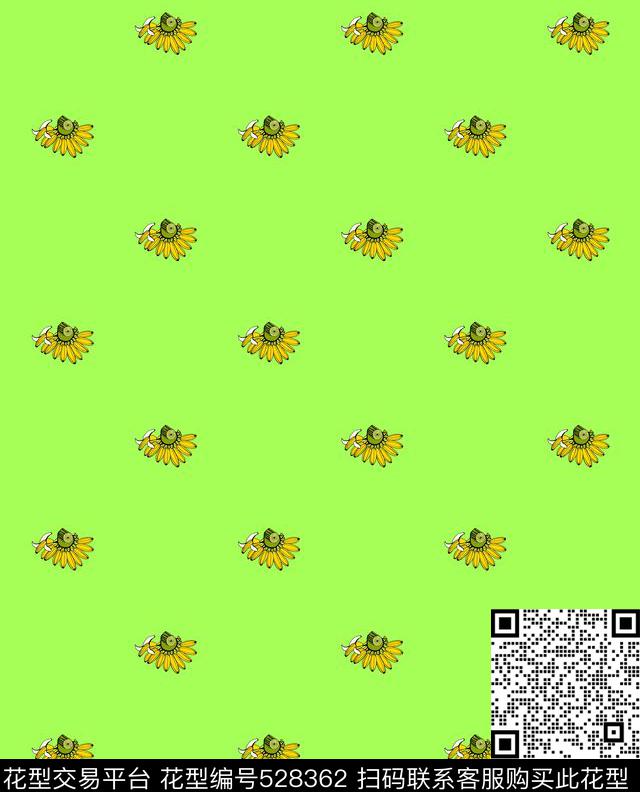 简约小香蕉时尚色彩传统印花华亿平台下载（图片编号: 528362） - 瓦栏（Walan）