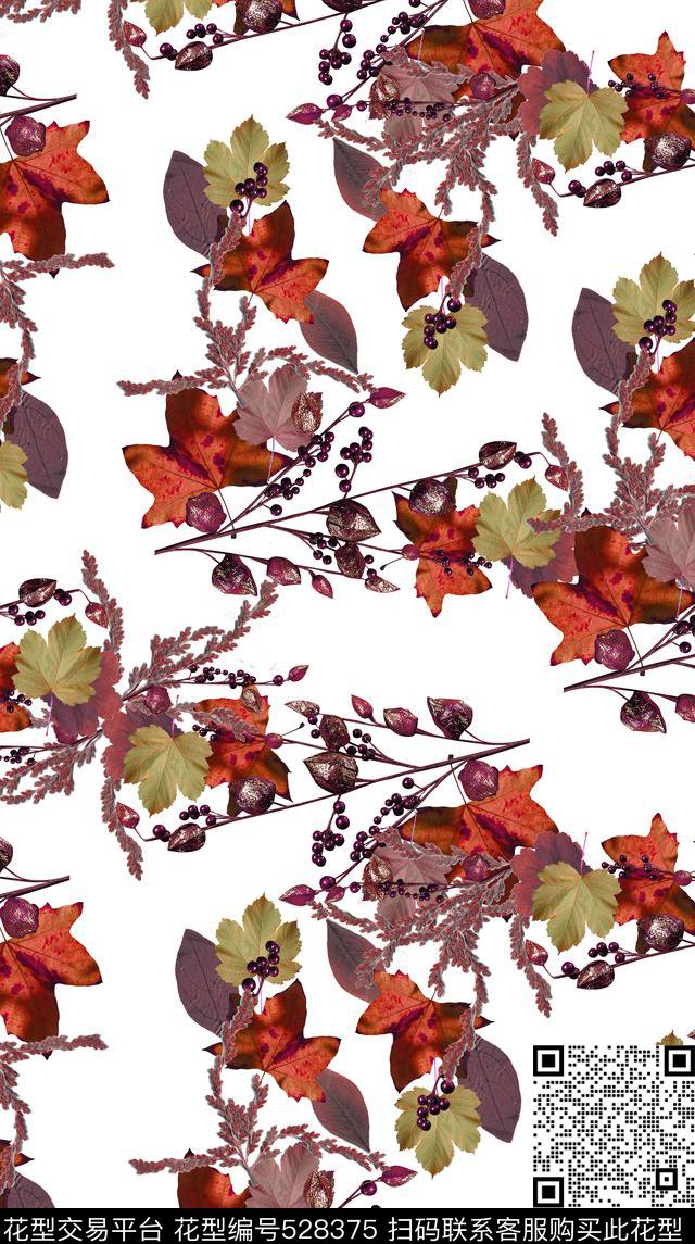 植物数码印花华亿平台下载（图片编号: 528375） - 瓦栏（Walan）