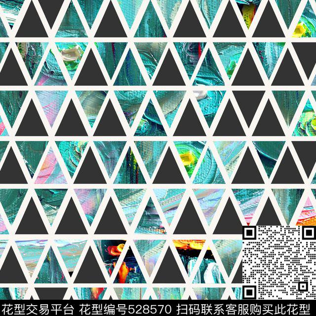 潮流复古夹克华亿平台数码印花华亿平台下载（图片编号: 528570） - 瓦栏（Walan）