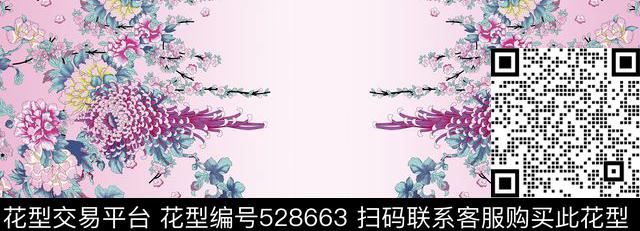 民族风欧美流行数码印花华亿平台下载（图片编号: 528663） - 瓦栏（Walan）