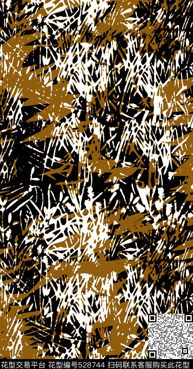 肌理笔刷男士衬衫男士夹克传统印花华亿平台下载（图片编号: 528744） - 瓦栏（Walan）