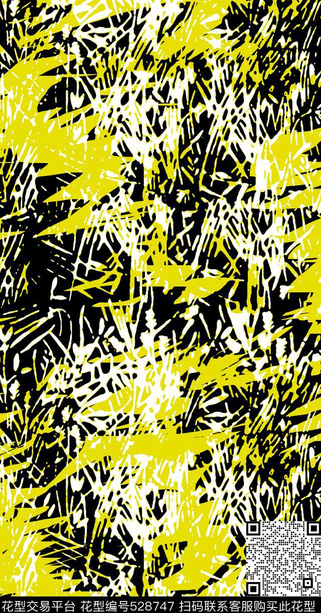 肌理笔刷男士衬衫男士夹克传统印花华亿平台下载（图片编号: 528747） - 瓦栏（Walan）