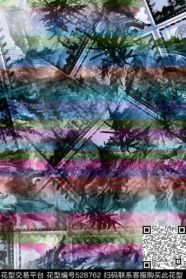 欧式风民族系列男女服装长巾丝巾数码印花华亿平台下载（图片编号: 528762） - 瓦栏（Walan）