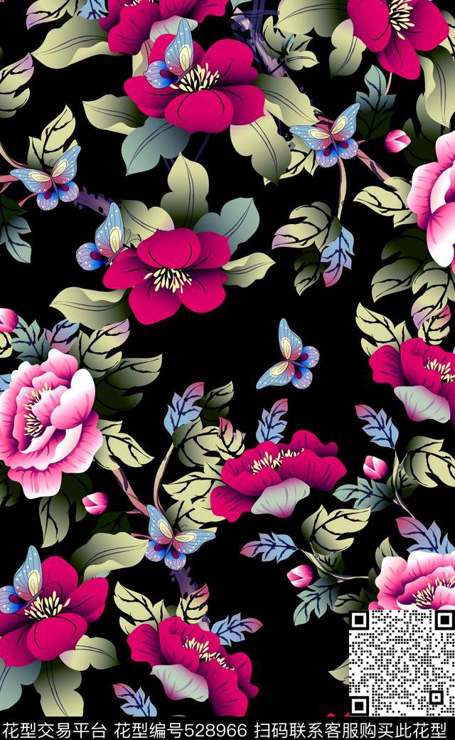 面料沙发布面料窗帘布面料家纺传统印花华亿平台下载（图片编号: 528966） - 瓦栏（Walan）