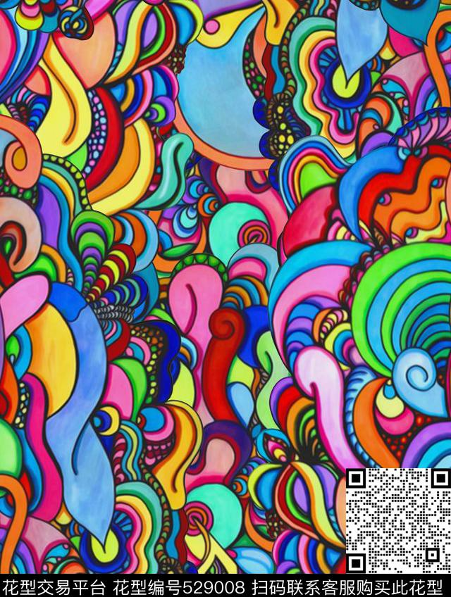 designtextileprinting数码印花华亿平台下载（图片编号: 529008） - 瓦栏（Walan）