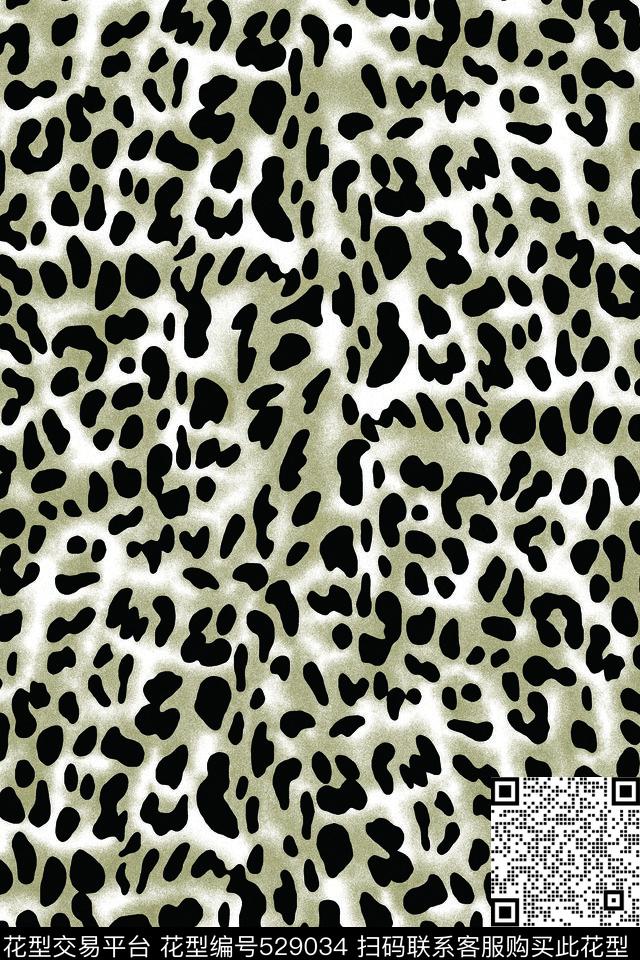 经典系列豹纹动物纹传统印花华亿平台下载（图片编号: 529034） - 瓦栏（Walan）