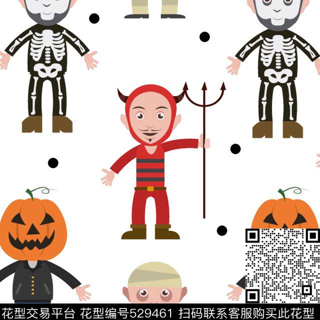 潮流简约抽象传统印花华亿平台下载（图片编号: 529461） - 瓦栏（Walan）