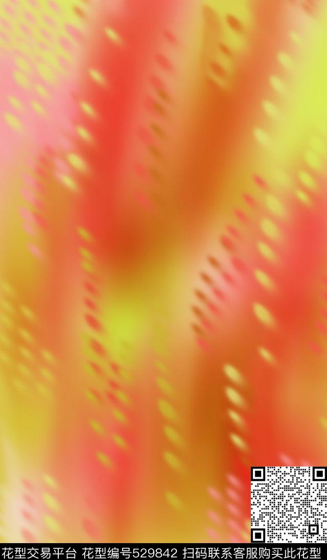 浪漫点点绚丽数码印花华亿平台下载（图片编号: 529842） - 瓦栏（Walan）