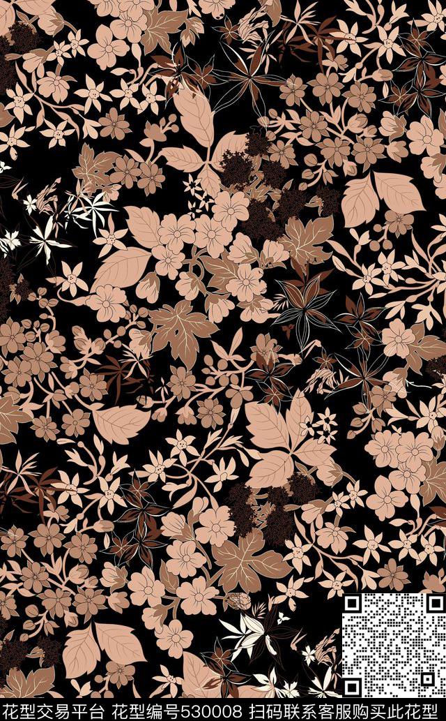 textileprintingdesign传统印花华亿平台下载（图片编号: 530008） - 瓦栏（Walan）