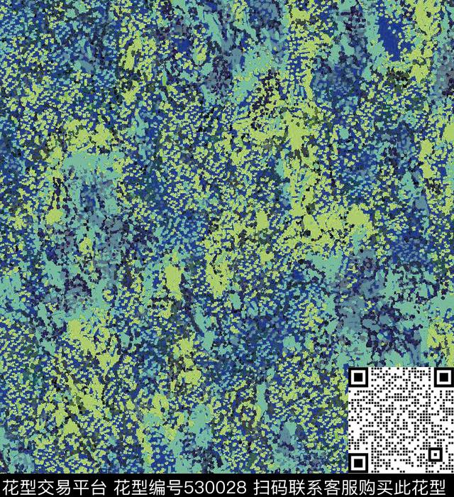 豹纹波点几何传统印花华亿平台下载（图片编号: 530028） - 瓦栏（Walan）