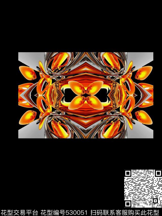 时尚大牌欧美风格服装设计数码印花数码印花华亿平台下载（图片编号: 530051） - 瓦栏（Walan）