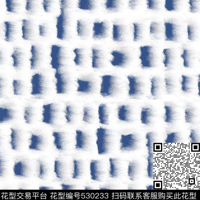 几何渐变块面数码印花华亿平台下载（图片编号: 530233） - 瓦栏（Walan）