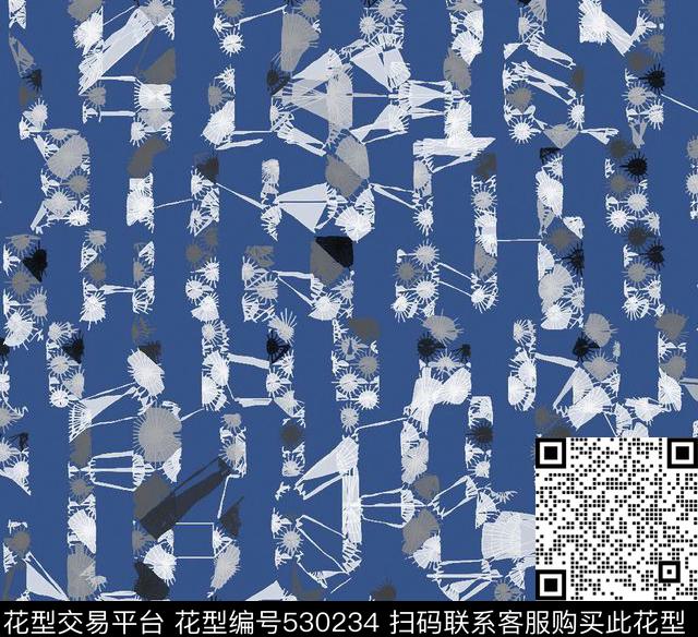 不规则块面太阳传统印花华亿平台下载（图片编号: 530234） - 瓦栏（Walan）