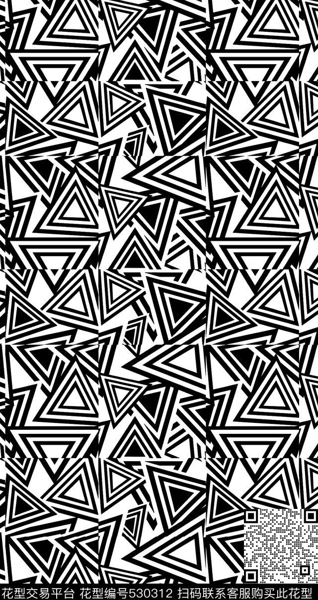 几何传统印花华亿平台下载（图片编号: 530312） - 瓦栏（Walan）