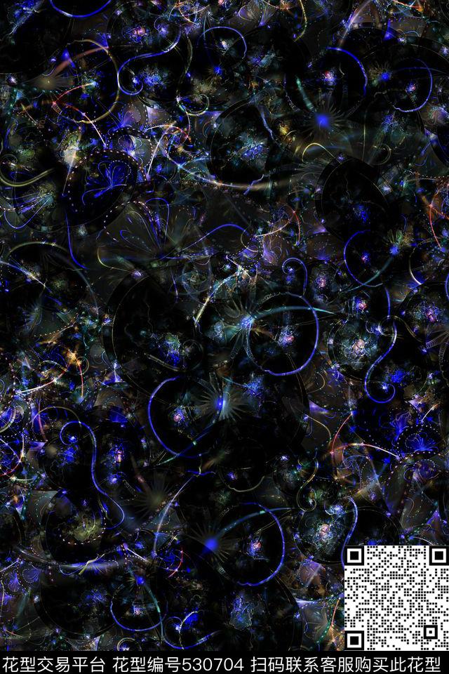 抽象纹理底纹数码印花华亿平台下载（图片编号: 530704） - 瓦栏（Walan）