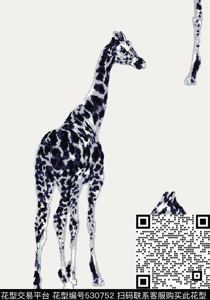 卡通动物花纹传统印花华亿平台下载（图片编号: 530752） - 瓦栏（Walan）