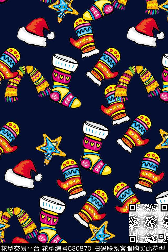 潮流手绘简约传统印花华亿平台下载（图片编号: 530870） - 瓦栏（Walan）