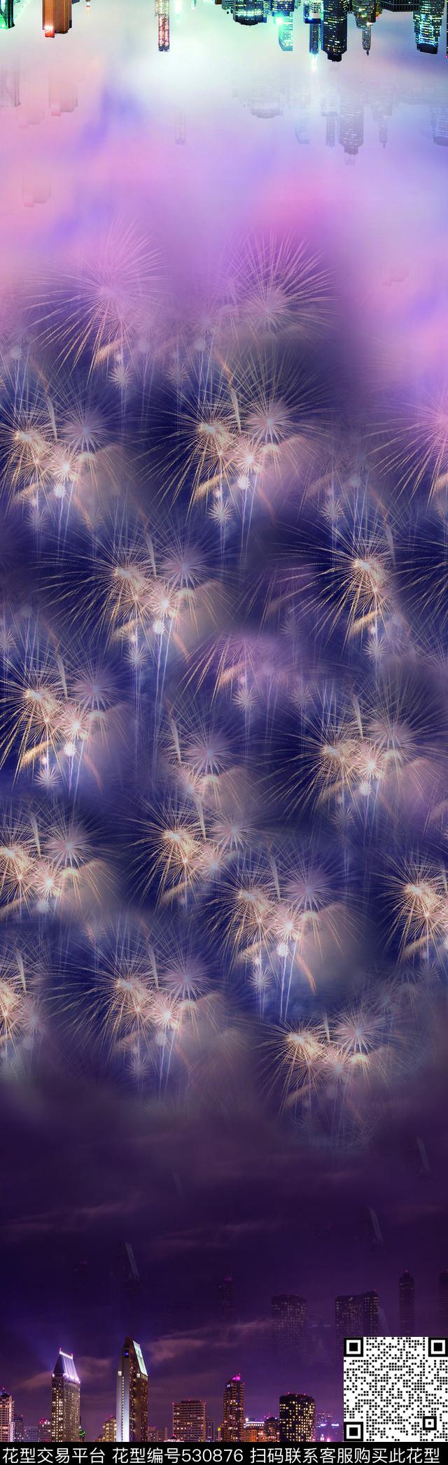 长巾都市时尚数码印花华亿平台下载（图片编号: 530876） - 瓦栏（Walan）