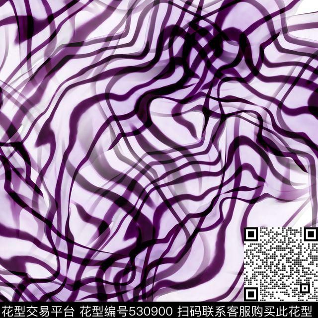 创意渐变线条传统印花华亿平台下载（图片编号: 530900） - 瓦栏（Walan）