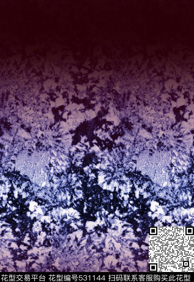 夹克渐层山石纹理数码印花华亿平台下载（图片编号: 531144） - 瓦栏（Walan）