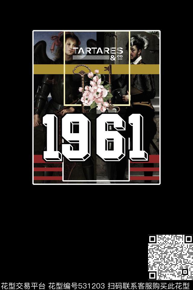 潮流复古男装华亿平台数码印花华亿平台下载（图片编号: 531203） - 瓦栏（Walan）