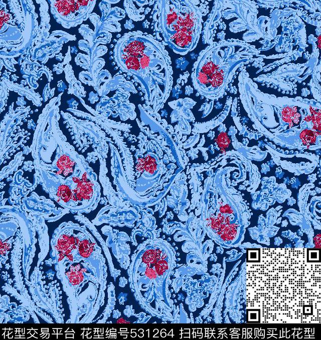 欧美重色简单数码印花华亿平台下载（图片编号: 531264） - 瓦栏（Walan）