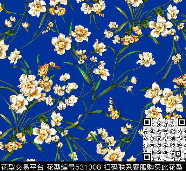 多色亮点大方数码印花华亿平台下载（图片编号: 531308） - 瓦栏（Walan）