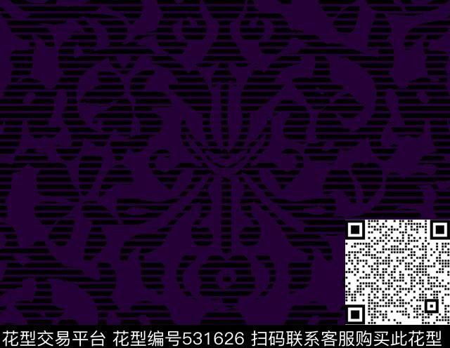 古典花纹佩斯利四方连续图案传统印花华亿平台下载（图片编号: 531626） - 瓦栏（Walan）