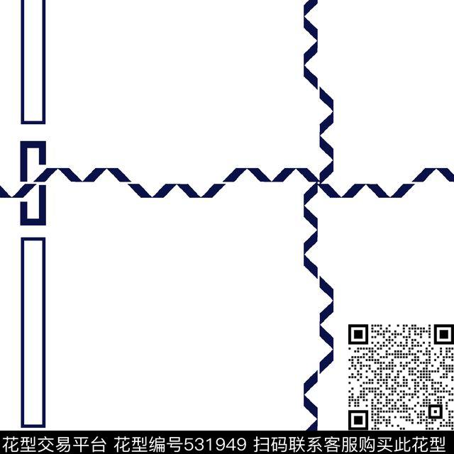 男装简单格子传统印花华亿平台下载（图片编号: 531949） - 瓦栏（Walan）