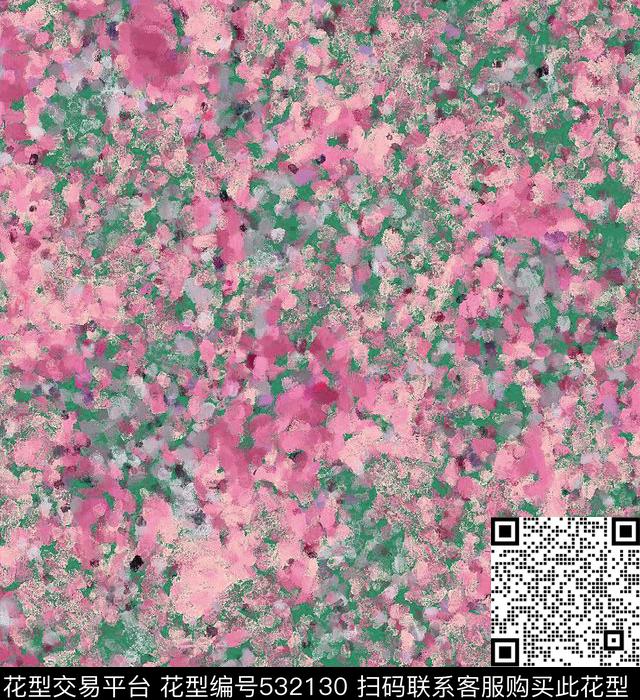 点子几何块面数码印花华亿平台下载（图片编号: 532130） - 瓦栏（Walan）