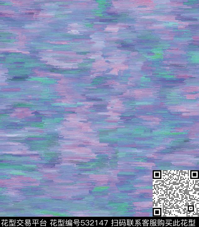 线条几何块面数码印花华亿平台下载（图片编号: 532147） - 瓦栏（Walan）