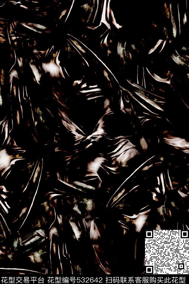 欧美衬衫短裤几何原创抽象大牌金属卫衣男装H【抽象】数码印花华亿平台下载（图片编号: 532642） - 瓦栏（Walan）