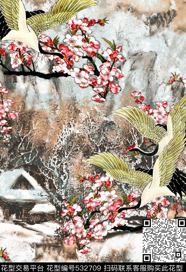 女装家纺沙发布数码印花华亿平台下载（图片编号: 532709） - 瓦栏（Walan）