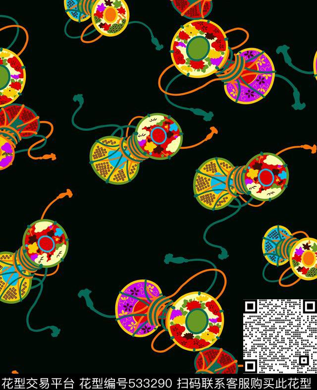 地毯东南亚日韩风传统印花华亿平台下载（图片编号: 533290） - 瓦栏（Walan）