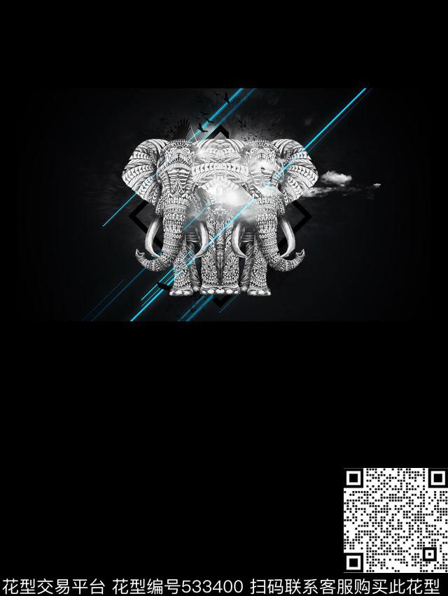 时尚大牌欧美风格服装设计数码印花数码印花华亿平台下载（图片编号: 533400） - 瓦栏（Walan）