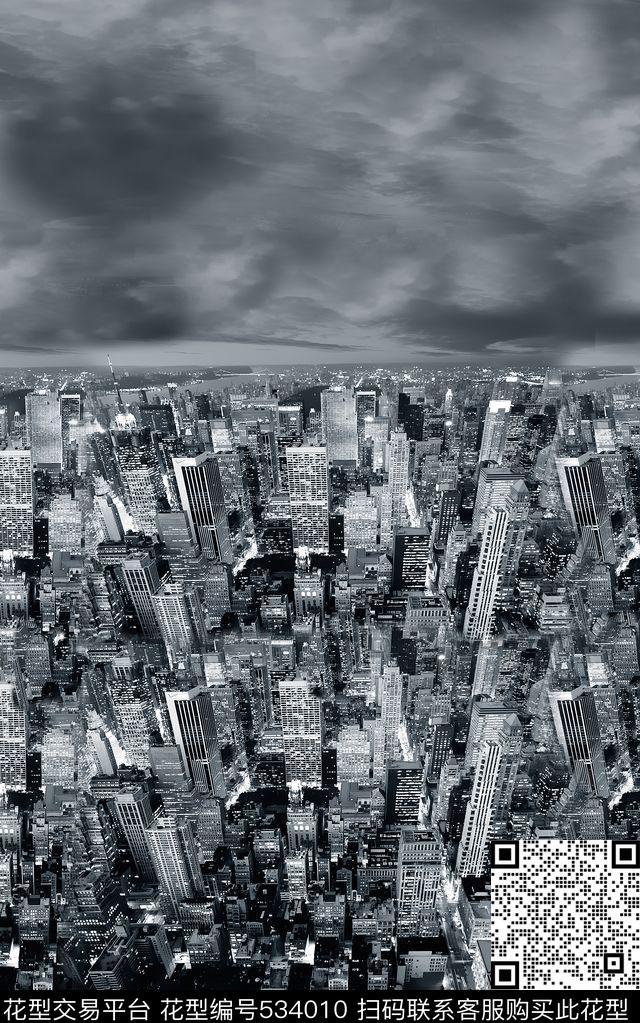 时尚大牌欧美风格服装设计数码印花数码印花华亿平台下载（图片编号: 534010） - 瓦栏（Walan）