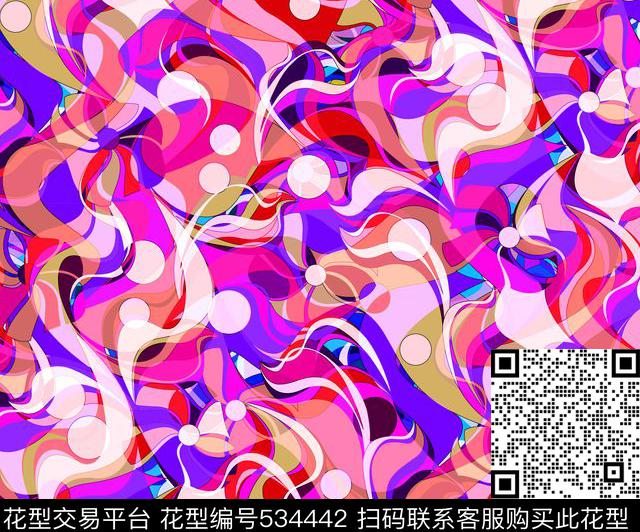 炫彩数码印花华亿平台下载（图片编号: 534442） - 瓦栏（Walan）