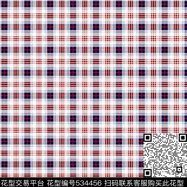 几何格子圆点传统印花华亿平台下载（图片编号: 534456） - 瓦栏（Walan）