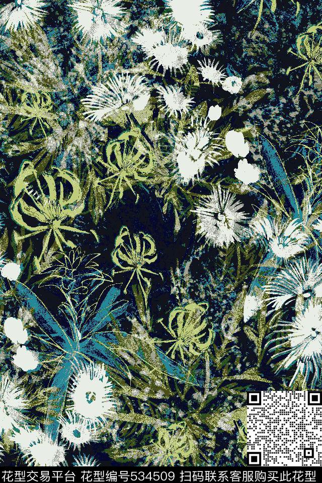 休闲假日热带传统印花华亿平台下载（图片编号: 534509） - 瓦栏（Walan）