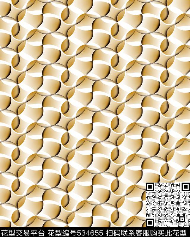 几何花纹水纹传统印花华亿平台下载（图片编号: 534655） - 瓦栏（Walan）