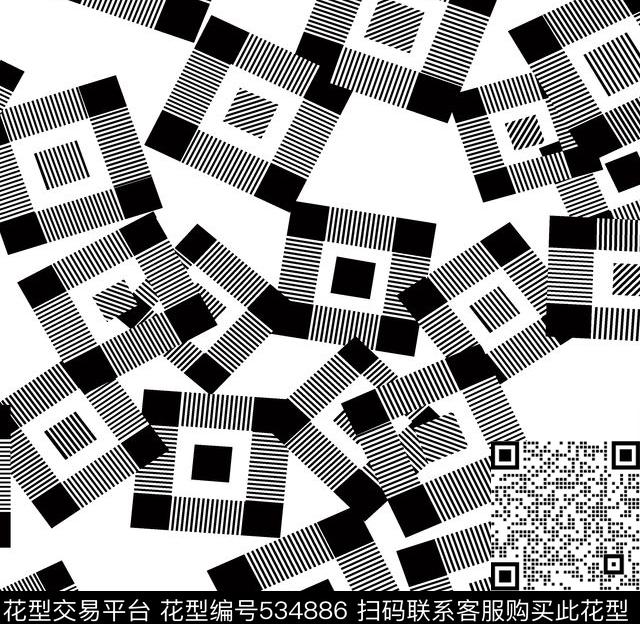 字母定位花扎染华亿平台传统印花华亿平台下载（图片编号: 534886） - 瓦栏（Walan）