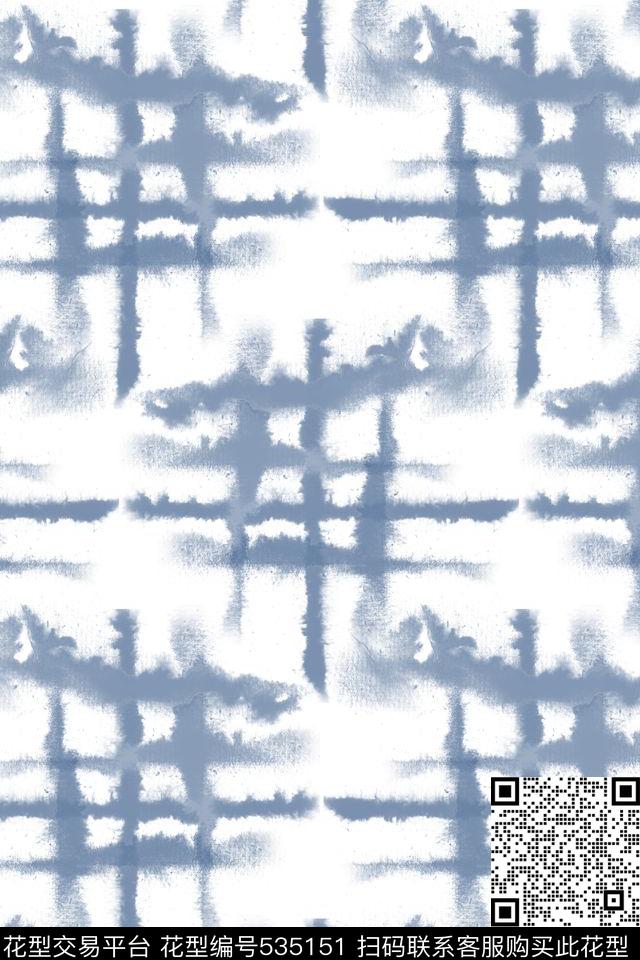 彩色条纹图形传统印花华亿平台下载（图片编号: 535151） - 瓦栏（Walan）