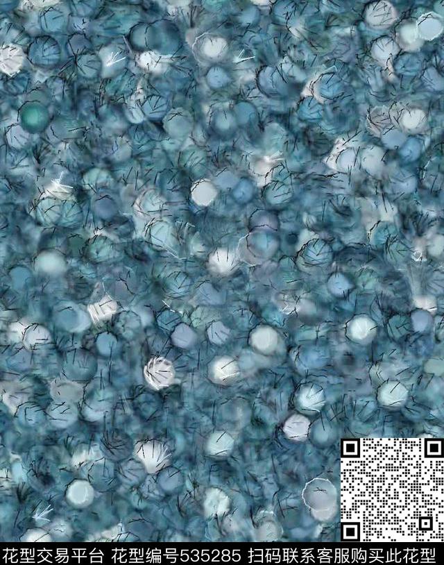 几何圆形线条数码印花华亿平台下载（图片编号: 535285） - 瓦栏（Walan）