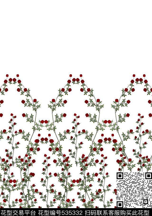 定位服装复古数码印花华亿平台下载（图片编号: 535332） - 瓦栏（Walan）