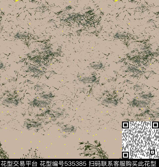 线条几何花卉花纹传统印花华亿平台下载（图片编号: 535385） - 瓦栏（Walan）