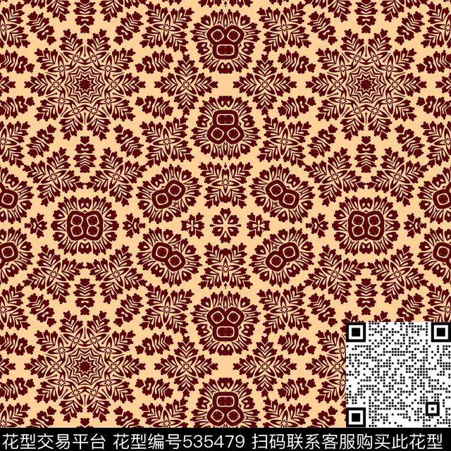 textiledesignprinting传统印花华亿平台下载（图片编号: 535479） - 瓦栏（Walan）