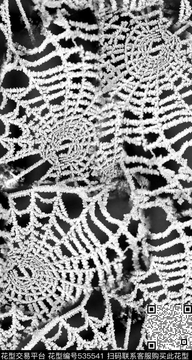 黑白男装华亿平台网状数码印花华亿平台下载（图片编号: 535541） - 瓦栏（Walan）