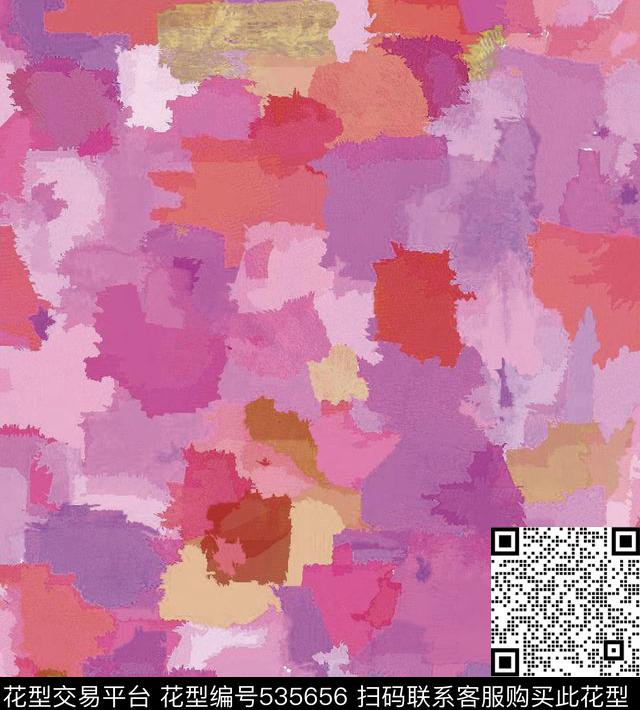 几何块面线条数码印花华亿平台下载（图片编号: 535656） - 瓦栏（Walan）