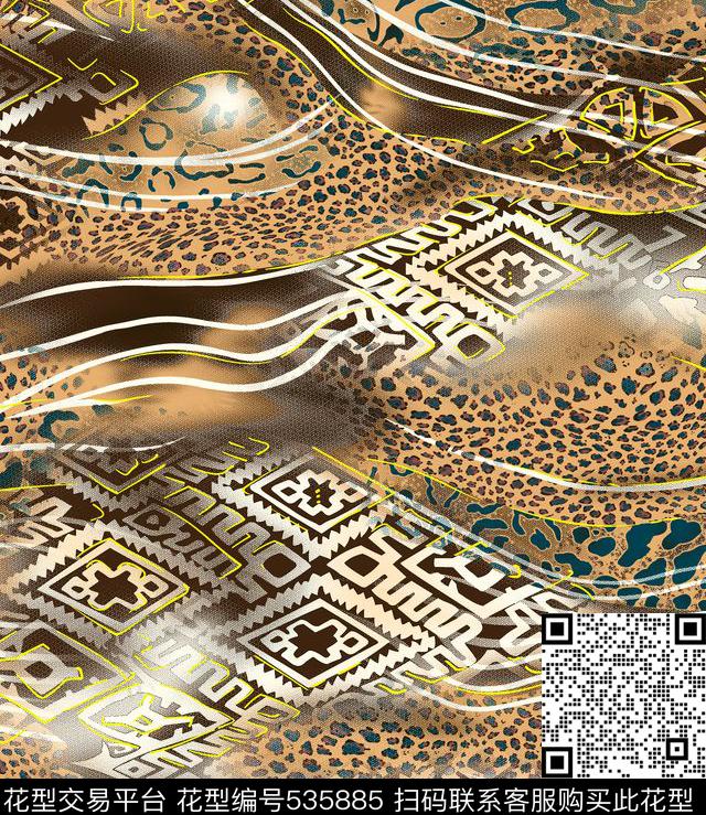 花卉小碎花花纹传统印花华亿平台下载（图片编号: 535885） - 瓦栏（Walan）